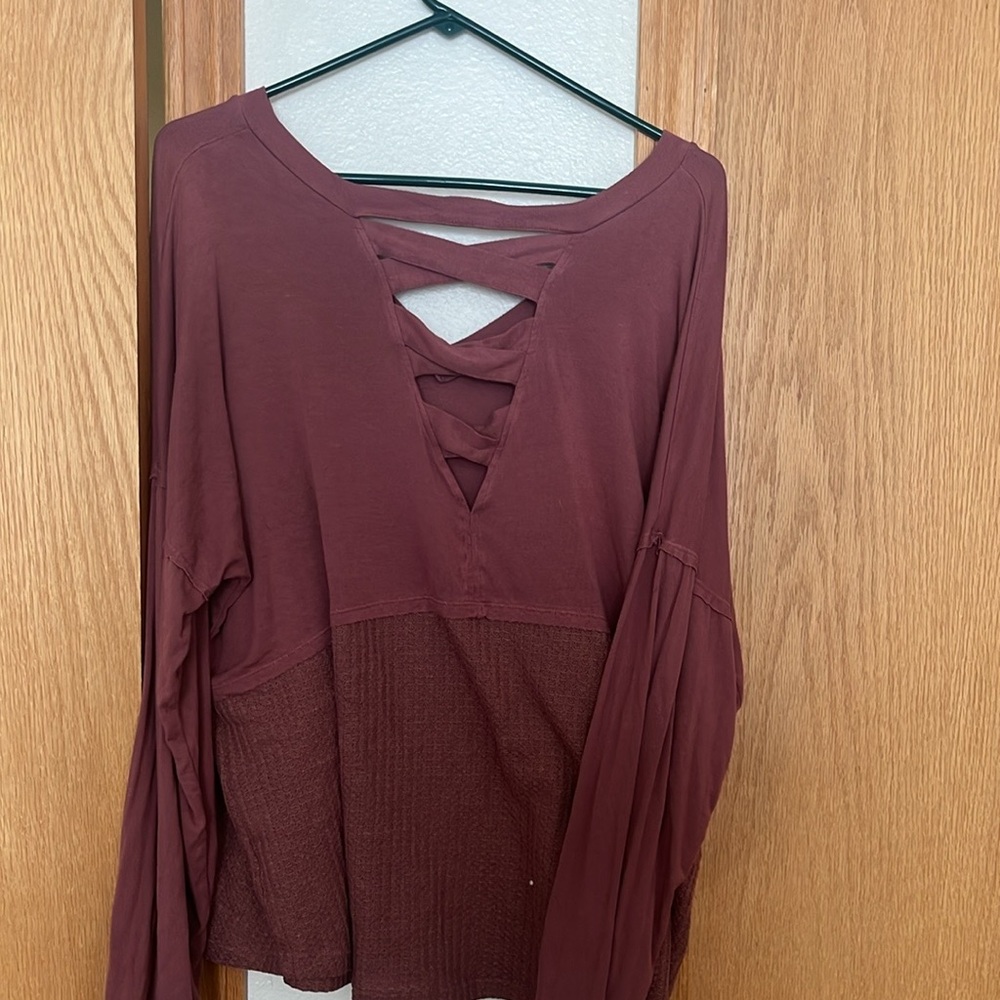 Pink Long Sleeve Shirt